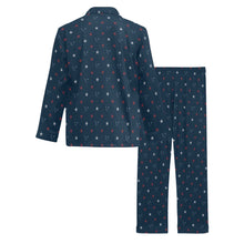 Load image into Gallery viewer, Silver Fox Luxury Pajama Set in Red, White & Foxy