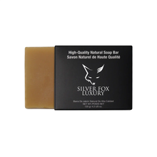 Load image into Gallery viewer, Silver Fox Luxury All Natural Fresh Tumeric Soap