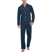 Load image into Gallery viewer, Silver Fox Luxury Pajama Set in Red, White & Foxy