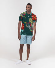 Load image into Gallery viewer, Silver Fox Luxury Slim Fit Short Sleeve Polo in Good Fortune