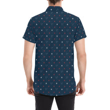 Load image into Gallery viewer, Silver Fox Luxury "Red, White, & Foxy" Casual Shirt