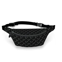 Load image into Gallery viewer, Silver Fox Luxury Logo Leather Fanny Pack