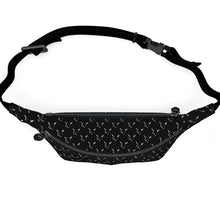 Load image into Gallery viewer, Silver Fox Luxury Logo Leather Fanny Pack