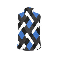 Load image into Gallery viewer, Silver Fox Luxury Puffer Vest in Abstract