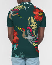 Load image into Gallery viewer, Silver Fox Luxury Slim Fit Short Sleeve Polo in Good Fortune