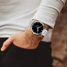 Load image into Gallery viewer, Silver Fox Luxury Steel Strap Classic Automatic Watch