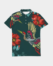 Load image into Gallery viewer, Silver Fox Luxury Slim Fit Short Sleeve Polo in Good Fortune