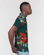 Load image into Gallery viewer, Silver Fox Luxury Slim Fit Short Sleeve Polo in Good Fortune