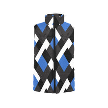 Load image into Gallery viewer, Silver Fox Luxury Puffer Vest in Abstract
