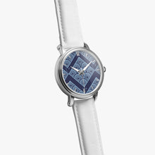 Load image into Gallery viewer, Silver Fox Luxury Leather Watch - Royalty