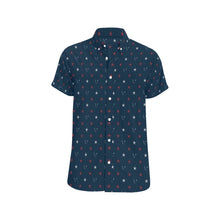 Load image into Gallery viewer, Silver Fox Luxury "Red, White, & Foxy" Casual Shirt