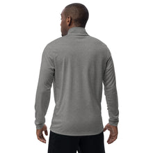 Load image into Gallery viewer, Silver Fox Luxury/adidas Quarter Zip Pullover (white; heather)