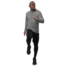 Load image into Gallery viewer, Silver Fox Luxury/adidas Quarter Zip Pullover (white; heather)