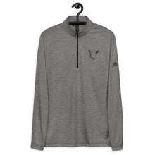 Load image into Gallery viewer, Silver Fox Luxury/adidas Quarter Zip Pullover (white; heather)