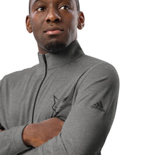 Load image into Gallery viewer, Silver Fox Luxury/adidas Quarter Zip Pullover (white; heather)