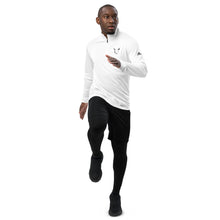 Load image into Gallery viewer, Silver Fox Luxury/adidas Quarter Zip Pullover (white; heather)