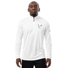 Load image into Gallery viewer, Silver Fox Luxury/adidas Quarter Zip Pullover (white; heather)