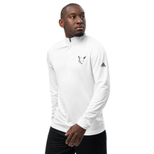 Load image into Gallery viewer, Silver Fox Luxury/adidas Quarter Zip Pullover (white; heather)