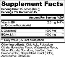 Load image into Gallery viewer, BCAA Post Workout Powder (Honeydew/Watermelon)