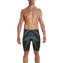 Load image into Gallery viewer, Silver Fox Luxury Swimmers in Teal Empire