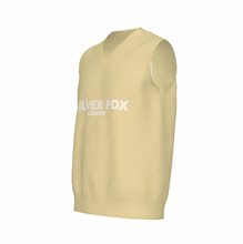 Load image into Gallery viewer, Silver Fox Luxury Sweater Vest in Butter Cream