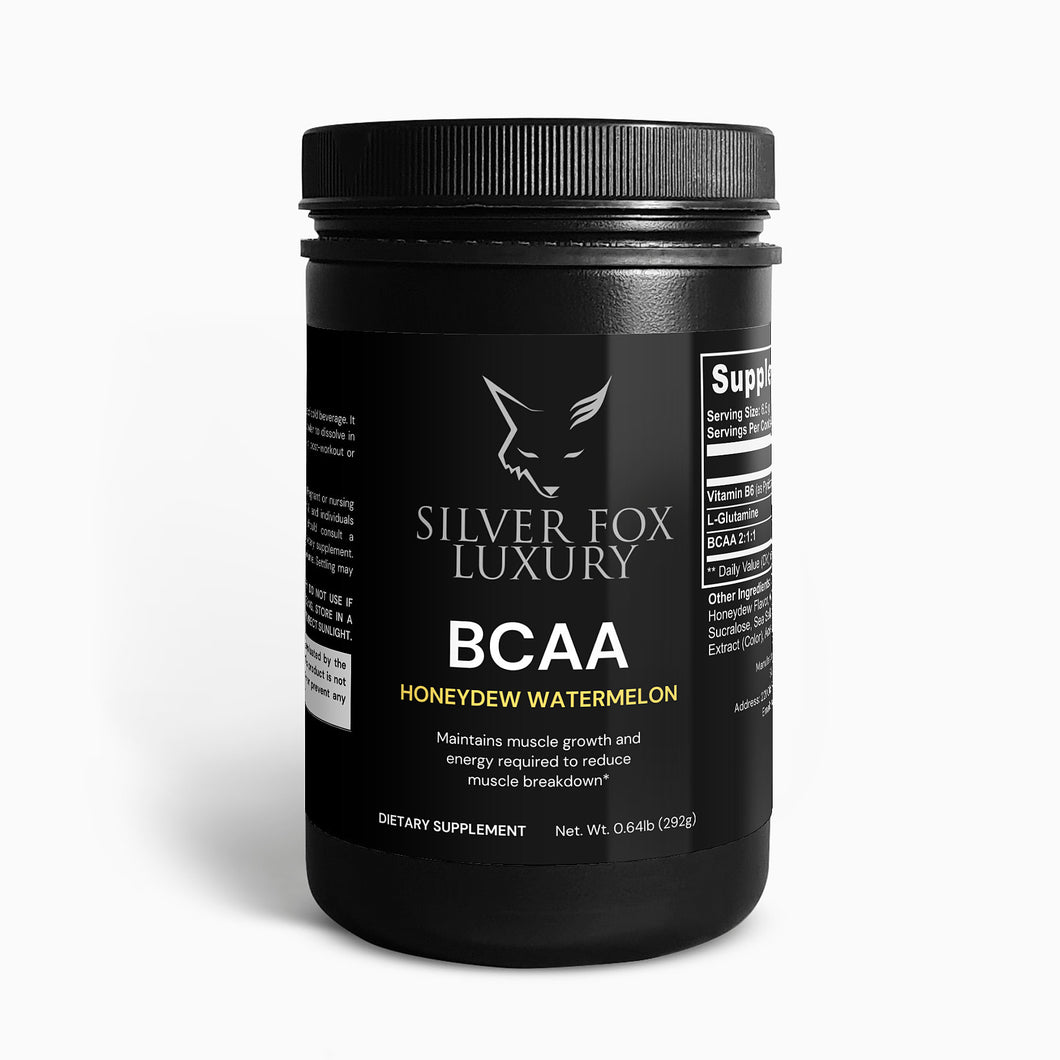 Silver Fox Luxury BCAA Post Workout Powder (Honeydew/Watermelon)