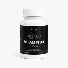 Load image into Gallery viewer, Vitamin D3 2,000 IU