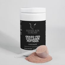 Load image into Gallery viewer, Silver Fox Luxury Grass-Fed Collagen Peptides Powder (Chocolate)