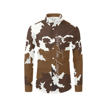 Load image into Gallery viewer, Silver Fox Luxe Rawhide Dress Shirt