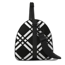 Load image into Gallery viewer, Silver Fox Luxury "Weekender" Leather Duffle Bag in Stormtrooper