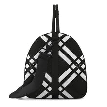 Load image into Gallery viewer, Silver Fox Luxury "Weekender" Leather Duffle Bag in Stormtrooper