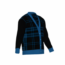 Load image into Gallery viewer, Silver Fox Luxury Cardigan in English Plaid