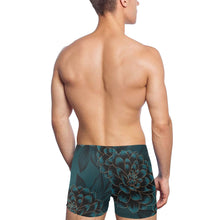 Load image into Gallery viewer, Silver Fox Luxury Slim-Fit Trunks in Green Empire