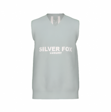 Load image into Gallery viewer, Silver Fox Luxury Sweater Vest in Powder