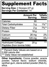 Load image into Gallery viewer, Silver Fox Luxury Grass-Fed Collagen Peptides Powder (Chocolate)