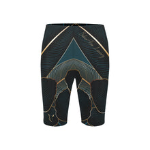 Load image into Gallery viewer, Silver Fox Luxury Swimmers in Teal Empire