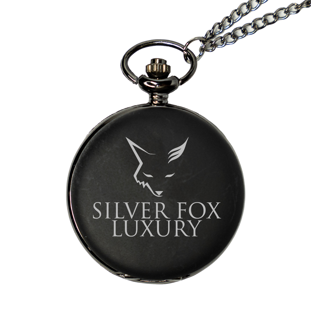 Silver Fox Luxury Pocket Watch