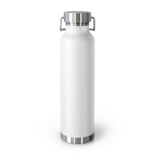 Load image into Gallery viewer, Silver Fox Luxury 22oz Vacuum Insulated Bottle — Copper Lined Stainless Steel Water Bottle