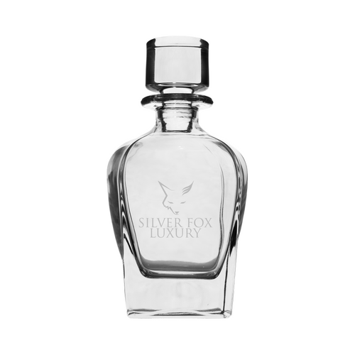 Silver Fox Luxury Whiskey Decanter