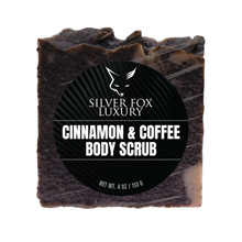 Load image into Gallery viewer, Silver Fox Luxury Cinnamon &amp; Coffee Body Scrub