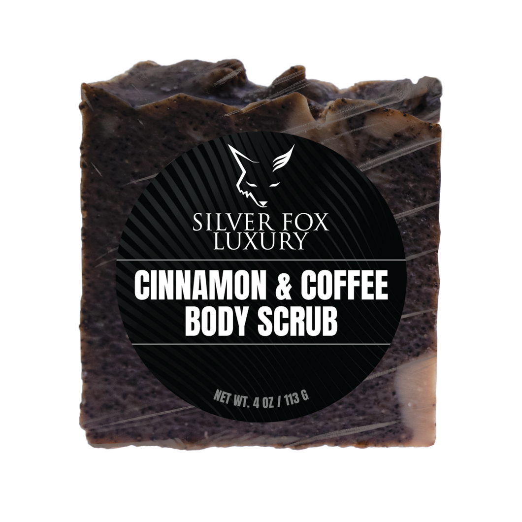 Silver Fox Luxury Cinnamon & Coffee Body Scrub