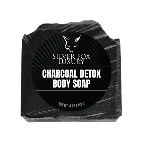 Silver Fox Luxury Charcoal Detox Body Soap
