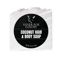 Load image into Gallery viewer, Silver Fox Luxury Coconut Hair &amp; Body Soap