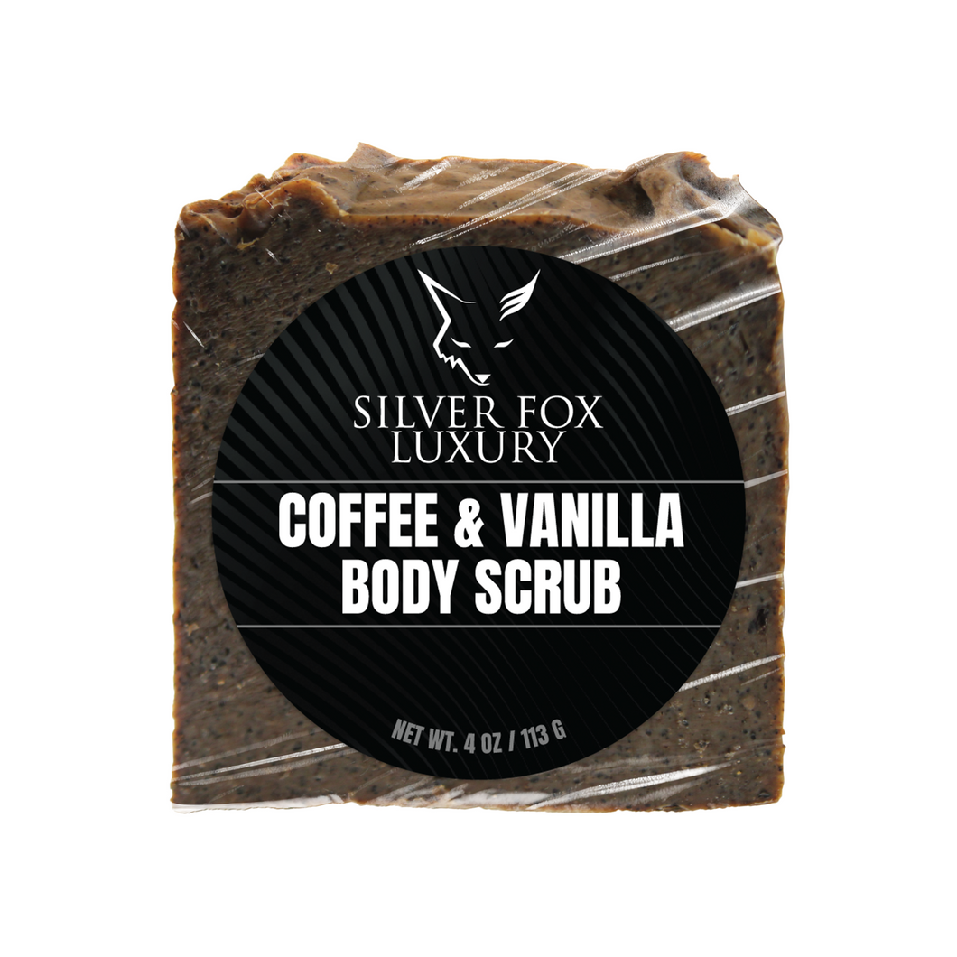 Silver Fox Luxury Coffee & Vanilla Bean Body Scrub