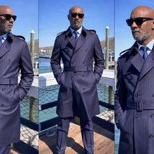 Load image into Gallery viewer, The Michael Anthony Trench | Silver Fox Luxury