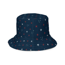 Load image into Gallery viewer, Silver Fox Luxury Reversible bucket hat