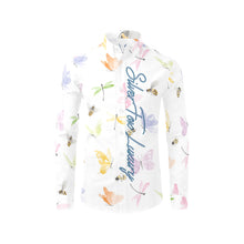 Load image into Gallery viewer, Silver Fox Luxe Bees &amp; Butterflies Dress Shirt