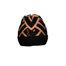 Load image into Gallery viewer, Silver Fox Luxury Beanie in Royalty