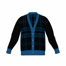 Load image into Gallery viewer, Silver Fox Luxury Cardigan in English Plaid