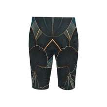 Load image into Gallery viewer, Silver Fox Luxury Swimmers in Teal Empire